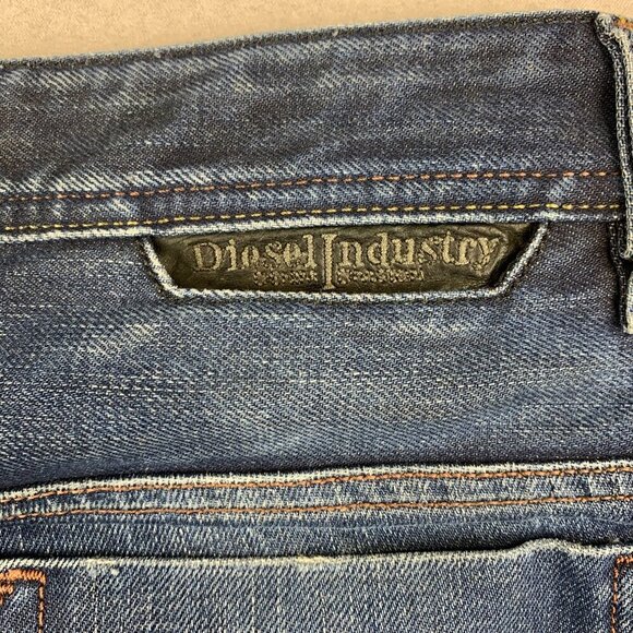 Diesel Mens Pants 29 Blue Distressed Jeans Safado Regular Slim Straight 29x30 - Picture 13 of 13